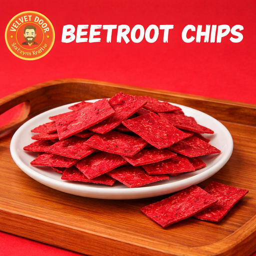 velvet door beetroot chips