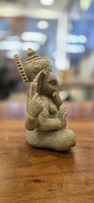 1 Piece Idol Shree Ganesh Murti - Ganesha for Home Decor Ganpati Decoration for Lord Pooja, Office, Living Room, Mandir, Ganapati Showpiece for Gift(Pack of 1) (Model 7)