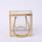 Clear Transparent Gift Box with Frame and Rope Handle for Hampers, Wedding Gifts, Return Gifts, Chocolates, Dry Fruits, Cosmetics, Baby Shower, Festive Gifting & Premium Gift Packaging (12 cm x 12 cm x 12 cm)
