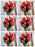 6 Bunch Artificial Tulip Lily Flower Sticks for Home Decor, Bedroom, Office, Living Room, Table Decor, Rakshabandhan Fetivals & Anniversary Decoration (without Vase Pot)