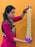 2 Pcs [12 Ladi] Carnation  Rajnigandha , Galgota Long Side Hanging (25 inch) | Home, Diwali & Event Décor