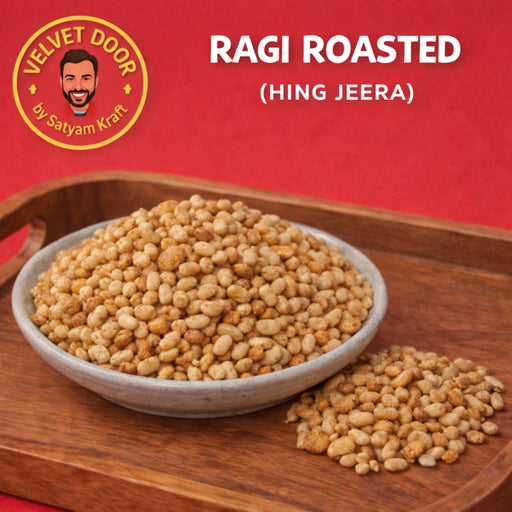 Velvet door Ragi Roasted (Hing Jeera) – Light, Crunchy & Flavourful