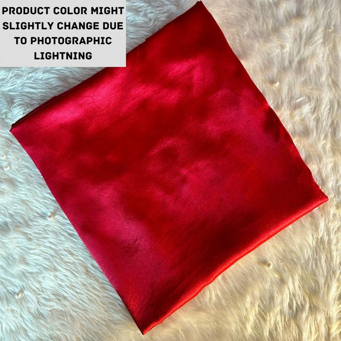 5 METER Multi Purpose Satin Fabric cloth for Decoration, for Parties, Costumes, Gift Packing, party decor, backdrop material for mandap, pooja background stand