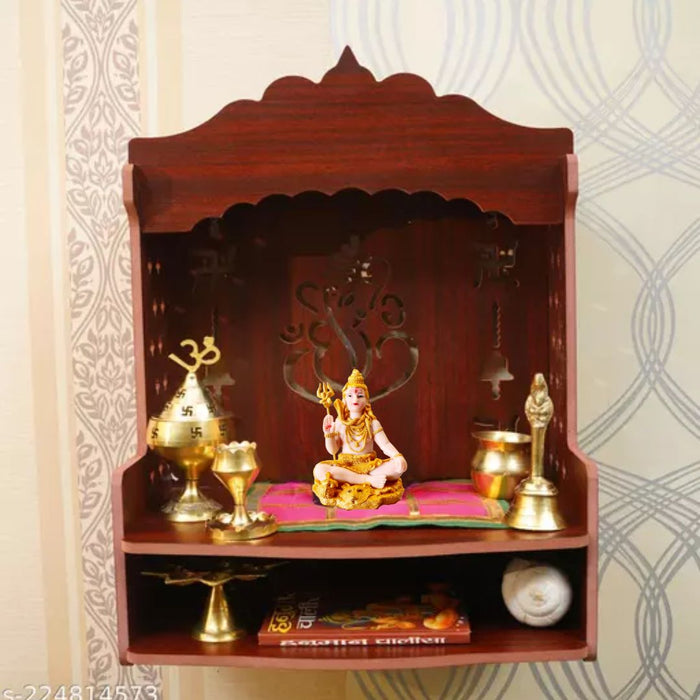 1 Piece Idol Shiv jii Murti - Mahadev Statue for Home Decor Shiv Decoration for Lord Pooja, Office, Living Room, Mandir, Showpiece for Gift, Mahashivratri Pooja, Entrance(Pack of 1)