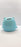1 Piece Ceramic Owl Design Gullak Piggy Bank for Rupees Savings - Coin Storage Tip Box Ideal for Kids and Adults - Money Kilona Pikibank ATM Coinbox Gulak (Pack of 1) (Blue)