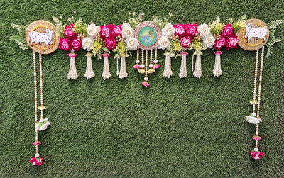 Part 4 Excludive Toran (4 designs) Handmade Colorful Bandarwal Toran Hanging – Door & Home Decoration for Festivals & Weddings