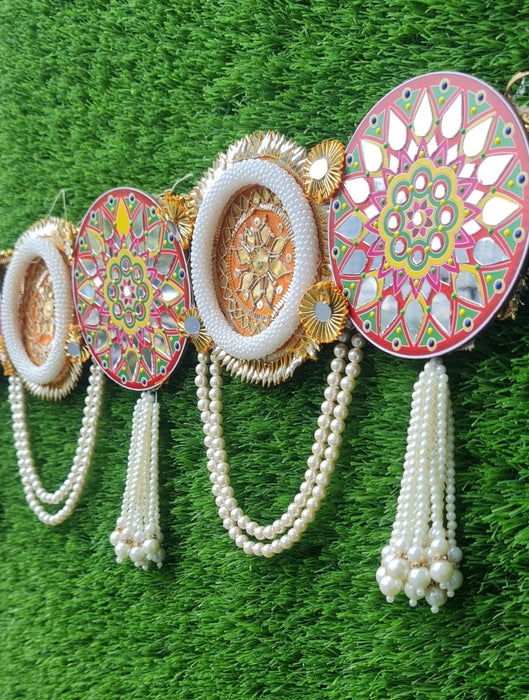 (DESIGN 9) SATYAM KRAFT 1 pcs Handmade Bhandanwar Toran colourful hanging for decorating your home, Hall, backdrop, Entrance Main door decor for New Year, Inauguration Wedding, Diwali, Navratri, Festival.