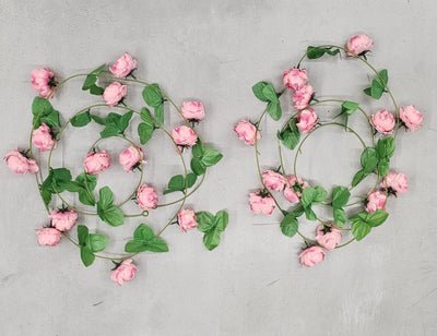 2 pcs peony lines 1.9 mtr for home decore janmasthami and ganpati decore