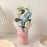 3 Pcs Handmade Crochet Flower Bouquets – Artificial Cotton Yarn Flowers for Home & Gifting