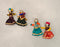 Traditional Rajasthani  Kathputli Miniature Couple Dolls for Wedding Decor | Trousseau Packing & Haldi Mehendi Hamper Decoration | Ethnic Bride Groom Decorative Set Jute Material