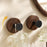 Hook (Plastic Walnut Finish) | Heavy Duty Wall-Mounted Clothes Hook, High Load Bearing, Traceless Bathroom & Kitchen Hook