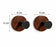 Hook (Plastic Walnut Finish) | Heavy Duty Wall-Mounted Clothes Hook, High Load Bearing, Traceless Bathroom & Kitchen Hook