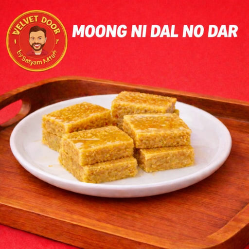 Velvet door Traditional Mag ni Dal No Dar (Jain Friendly) – Pure Ghee Sweet -Gujarati Mithai