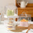 Transparent Cake Packaging Box Hamper Box with Handle | Premium Clear Birthday Mousse Cake Box for Pastries, Desserts & Gifting