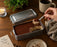 Premium Tin Material Packing Box (15×6×6 cm) | Food Container for Fruits,Desserts, Snacks, Gifting ,Tiffin, Picnic & Travel ( Not For Liquids )