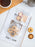Multi Print Transparent Zip Lock Pouch  (Asthetic Designs) | 13 x 13 cm | Reusable Plastic Packaging for Cookies, Chocolates & Dry Snacks