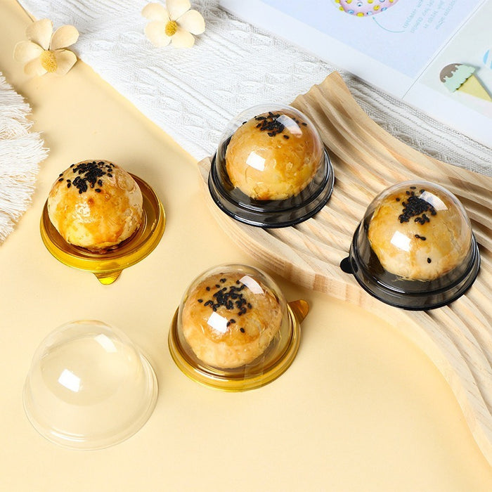 Mini Dome Food Cover (7.5 x 5 cm) | Transparent Food Cover for Sweets, Dry Fruits, Butter & Desserts | Dust & Insect Protection | Reusable Food Grade Cover