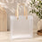 Transparent Frosted Gift Bag with Handle | Premium Plastic Hamper Bag for Gifting, Return Gifts & Packaging | 10.5×8×4.5 Inch
