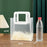 Frosted Transparent Gift Bag with Leather Handle | Premium Hamper & Return Gift Bag | 3 Sizes Available