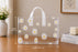 Premium Printed Frosted Plastic Gift Tote Bags | Reusable Carry Bags for Return Gifts, Hampers & Party Packaging (5 Designs Available)