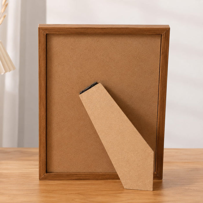 6 Inch Wooden Photo Frame for Wall Decor | Minimal Home & Office Frame