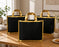 Premium Plastic Gift Carry Bag with Handle – Black, White & Green | 35×25×10 cm