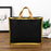 Premium Plastic Gift Carry Bag with Handle – Black, White & Green | 35×25×10 cm