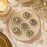 Rakhi Premium Kundan Pearl Round Embellishment | Decorative Craft Embellishments for Rakhi, Lumba, Gift Packing, Trousseau, DIY Jewelry & Festive Decoration
