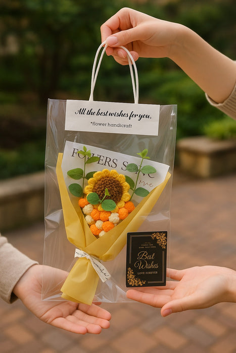 1 pcs Ready to use Crochet bouquet for Gifting