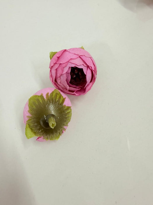Artificial Peony Rose Flower Head -4 cm