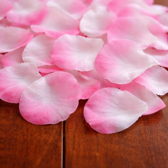 Artificial Rose Petals for Decoration Perfect for Her Him Valentine’s Day Romantic Decor for Wedding Anniversary New Year Candle Light Dinner Bedroom Table Party Decor.