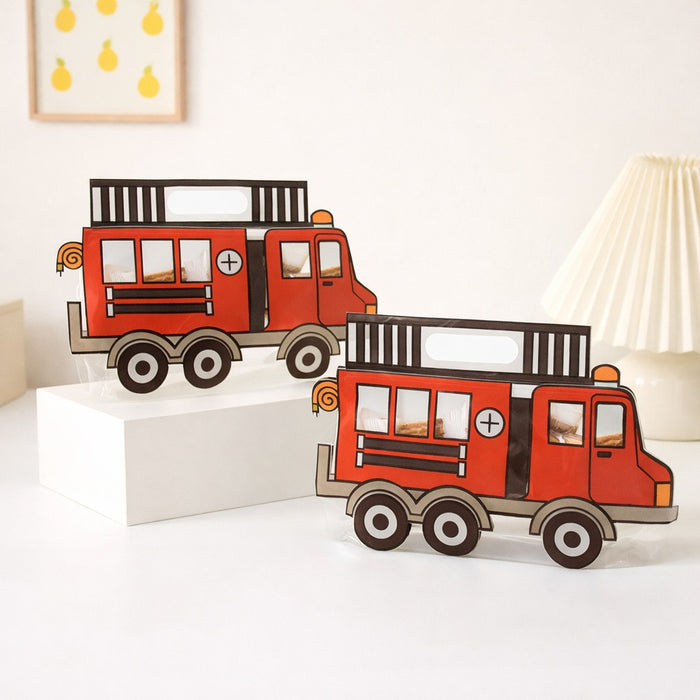 Vehicle Design Ziplock  Pouches  With Handle For Gifting, Return Gifts, Birthday, Baby Shower, Party Pouches | Chocolate & Dry Fruit Packing