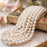 moti (Off-White) (4 mm) Pearl, Crafts Artificial Pearl Beads for Beading DIY Jewellery
