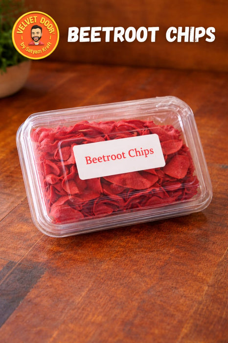 velvet door beetroot chips