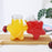 Premium Star Shape And Square Shape Transparent Storage Jar with Lid | Cute Candy Jar, Dry Fruit Container, Gift Packing Jar for Kids & Hampers
