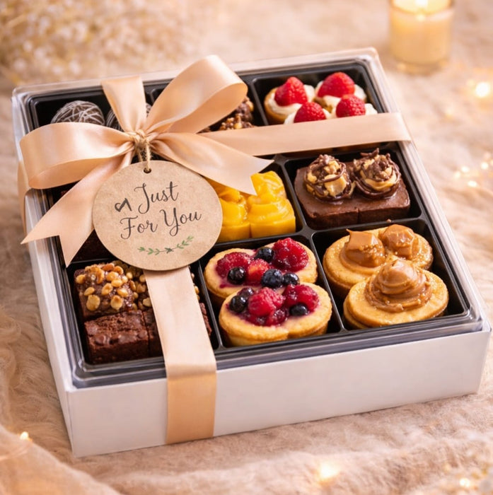 9 Cavity Packing Box | Disposable  Box for  Brownies,Cake, Cookies ,Picnic,Gifting & Premium Packing