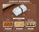 Rectangle Food Container with Transparent Lid (12.5 x 6.5 x 6.5 cm) | Dry Fruit, Chocolate & Snack Storage Box | Food Grade Reusable Container | Available in Multiple Colors