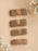 4 PcsPremium Decorative Jute Lace Ribbons Combo Pack | Jute Lace Rolls for Hampers, Toran, DIY Crafts & Gift Decoration
