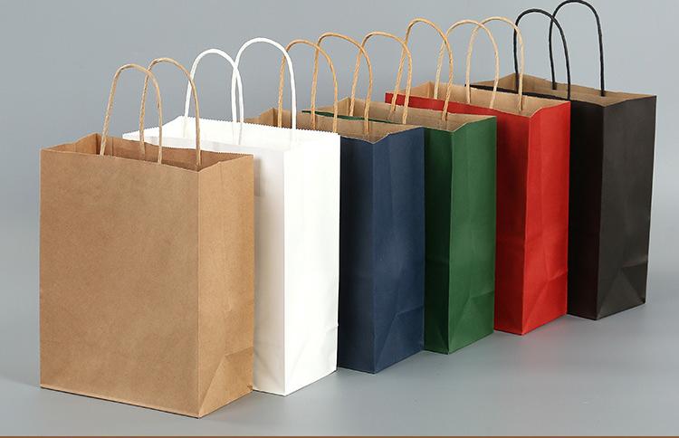 Premium Paper Gift Bag with Handle | Return Gift, Shopping & Packaging Bag | Available in Red, White, Black, Green & Brown