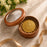Round Gold Metal Tin Box with Transparent Window Lid | 3.9 × 1.5 Inch | Gift,Rakhi, Cookies, Chocolates & Dry Fruit Packaging