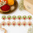 Lotus Kundan Rakhi Charms for DIY Rakhi Making | Enamel Metal Lotus Charms with Stone | Premium Raksha Bandhan Craft Supplies (2 Designs)
