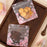 Multi Print Transparent Zip Lock Pouch  (Asthetic Designs) | 13 x 13 cm | Reusable Plastic Packaging for Cookies, Chocolates & Dry Snacks