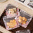 Multi Print Transparent Zip Lock Pouch  (Asthetic Designs) | 13 x 13 cm | Reusable Plastic Packaging for Cookies, Chocolates & Dry Snacks