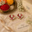 12 Pcs Lotus Kundan Rakhi Charms for DIY Rakhi Making | Enamel Metal Lotus Charms with Stone | Premium Raksha Bandhan Craft Supplies