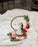 1 pcs Handcrafted Round Platter Holder Tray Folding Engagment Ring Platter Function Wood Decorative Platter (Multicolor)