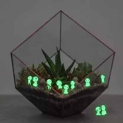 10 Pcs Elves Miniature Set for Unique Gift,Home, Garden Decor Decorative Showpiece - 3.6 cm  (Resin, Clear)