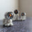 SATYAM KRAFT 4 Set Astronaut Miniature Set for Unique Gift, Home, Bedroom, Living Room, Office, Restaurant Decor, Figurines and Garden Decor Items(Multicolor, Pack of 4)(Resin)