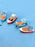 SATYAM KRAFT 4 Set Boat-Ship Miniature Set for Unique Gift, Home, Bedroom, Living Room, Office, Restaurant Decor, Figurines and Garden Decor Items(Multicolor)(4 Piece in 1 Set)