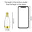 Small Size Golden Acrylic Box Champagne Design Plastic Storage Bottles (11.5 cm) | Perfect for Return Gifts, Chocolates, Dry Fruits & Invitations baatli,batli,chandi