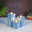 3 in 1 tea light holder set for home decore wooden candle holder